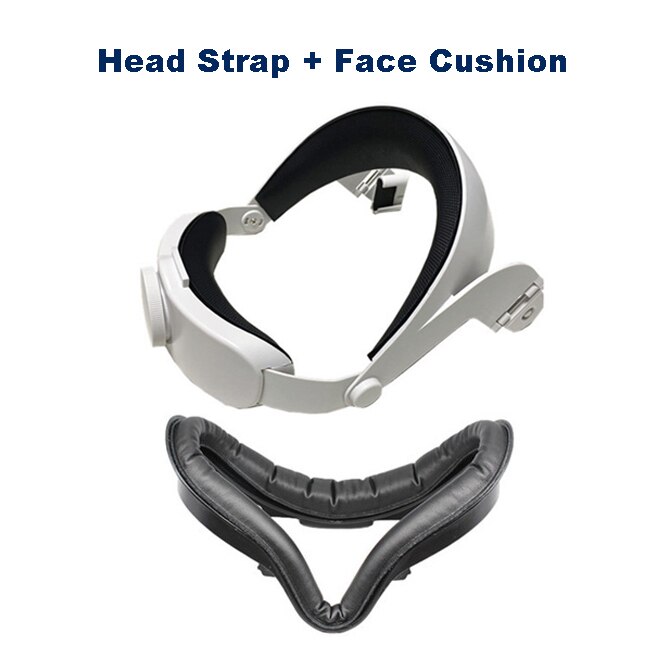 Oculus Quest 2 Adjustable Head Strap Oculus Quest 2 Elite Strap Comfortable Forehead Support for Oculus Quest 2 VR Accessories: Head Strap Cushion