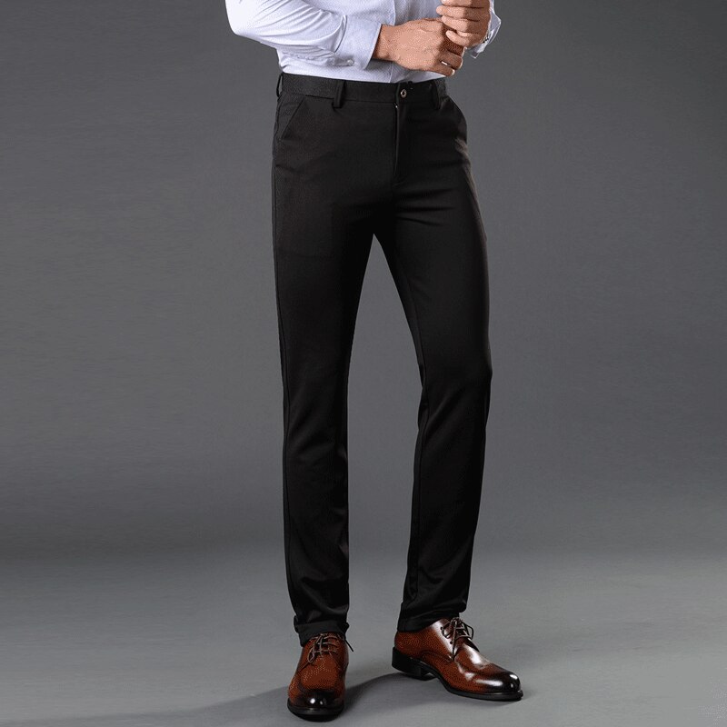Spring Summer Men'S Business Suit Pants Classi... – Grandado