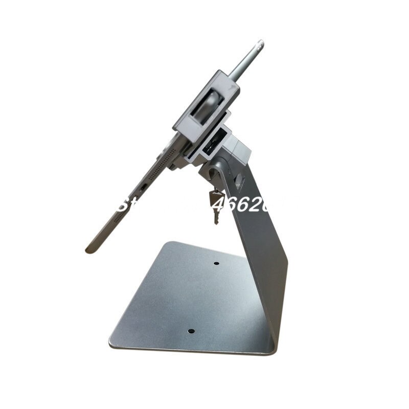 9.7-12.9 inch tablet security stand lock holder Android or Apple for desktop reversible brackets, can be resized