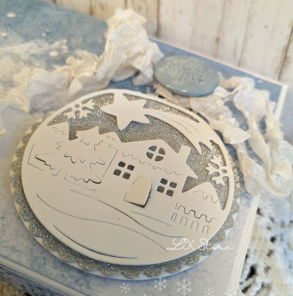 Ambachtelijke Metalen Snijden Sterven die cuts Kerst huis bal decoratie scrapbook Album Papier Card Craft Embossing die cuts