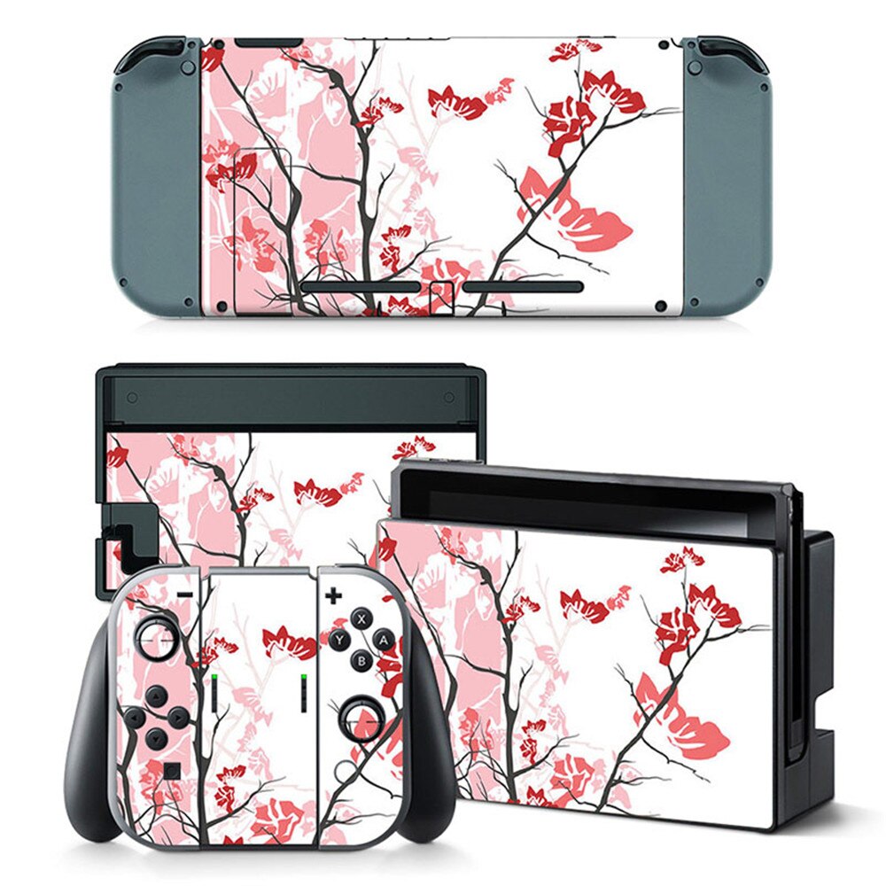 stickers Vinyl Decal Skin Sticker For Nintend Switch NS NX Console & Joy-con Game Accessories: TN-switch-0154