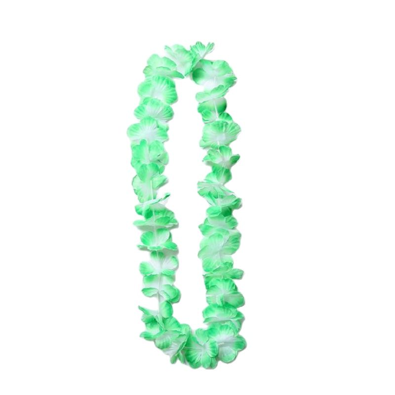 Hawai flower garland for Hawaiian party, Hawaiian necklace, Hawaiian floral decoration, fabric, 2 pcs/lot