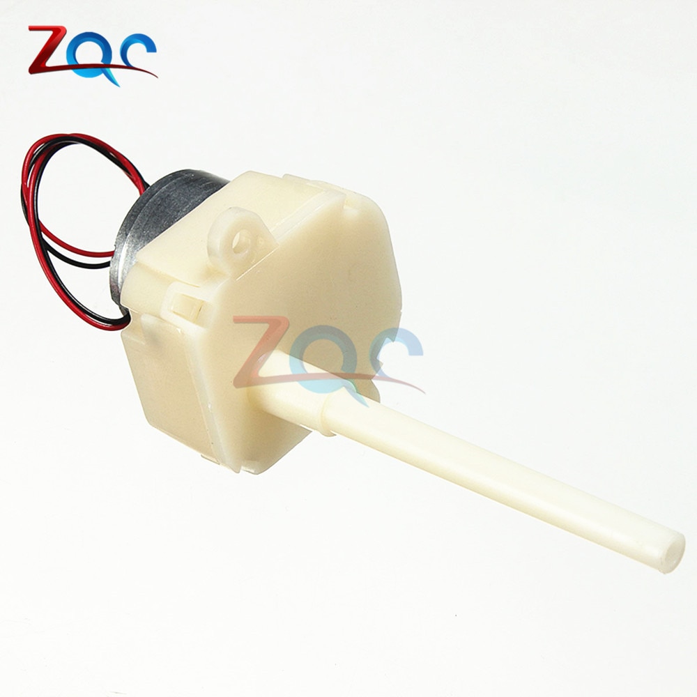 DC 6V 12V 8-16RPM Long Shaft Turbine Worm Gear Motor Slow Reduction Gear Box AS