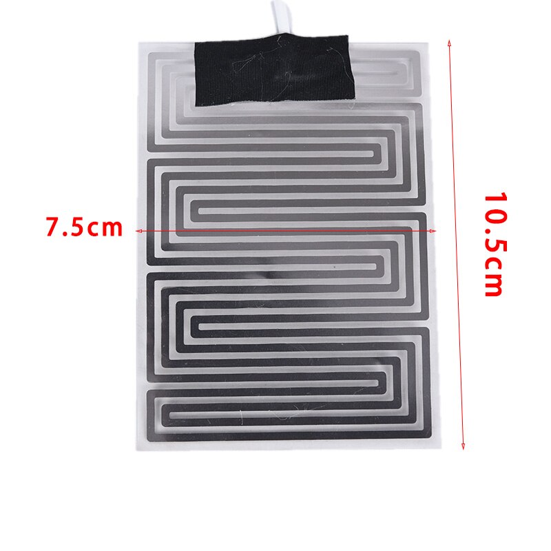 3.7V~5V Carbon Fiber Heating Pad Hand Warmer USB Heating Film Electric Winter Infrared Fever Heat Mat