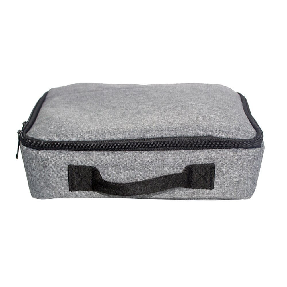 Sac de rangement de projecteur gris Portable, sac de transport universel, organisateur de rangement de voyage pour projecteurs et accessoires