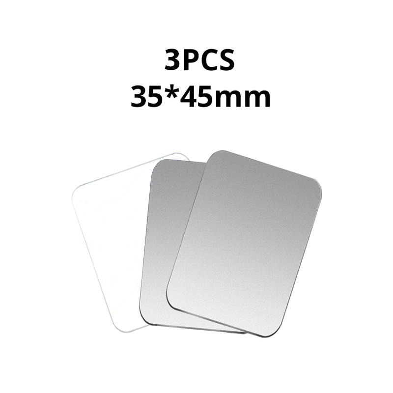 Magnetic Metal Plate For Magnetic Car Phone Holder Stand Universal Iron Sheet Sticker Stand Mobile Phone Magnet Holder Mount: Sapphire