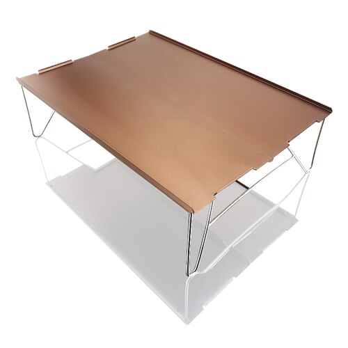 Camping Mini Tafel Klaptafel Kleine Draagbare Vouwen Compact Aluminium Tafels Voor Thuis Wandelen Camping: 2