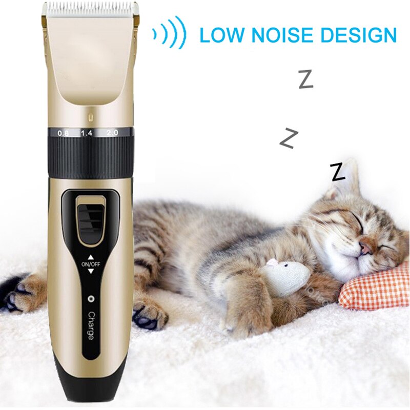 Electric Dog Clipper pet Dog Hair Clipper For Dogs Reachageable Trimmer Haircut Cat Hair Cutting Remover Machine Grooming Kit