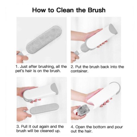 Pet Hair Remover Electrostatic Dust Cleaner Static Brush Cat Dog Hair Removal Brush for Clothes Hair Remover Cleaning Brushes