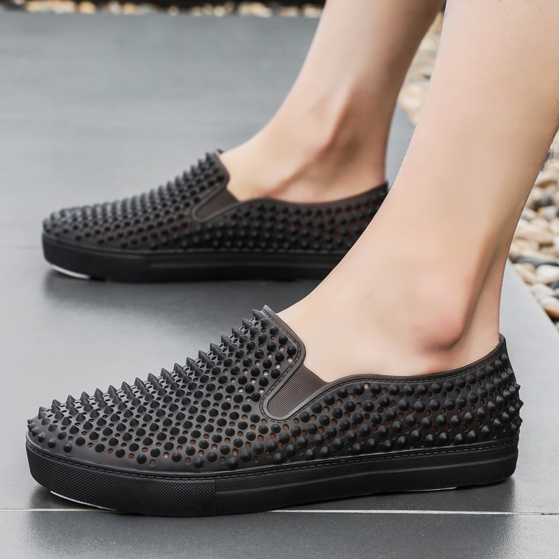 Sommer vand sko mænd sports sandaler skridsikre strand sko skabelse herre træsko zapatillas hombre udendørs upstream aqua sko