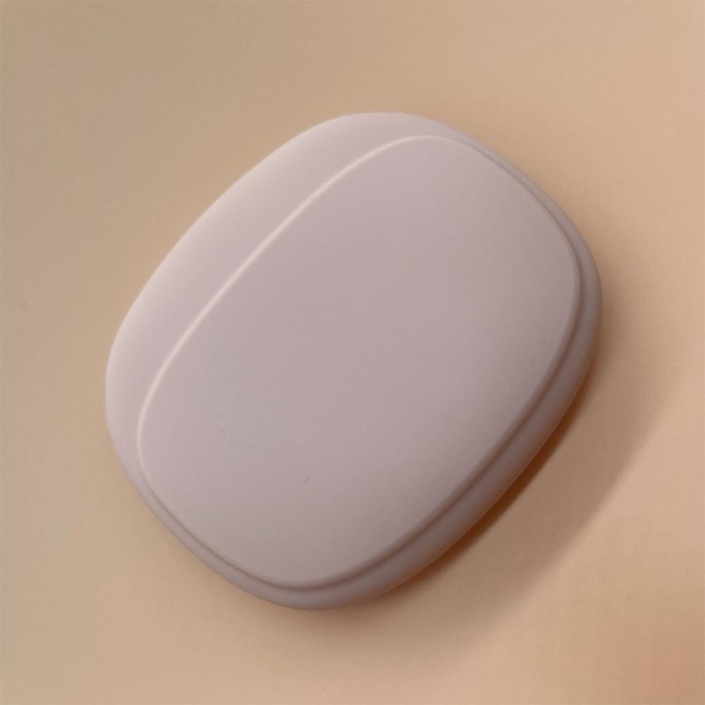 Portable Headphone Cable Bag Silicone Data Cable Storage Box Travel Earphone Wire Key U Disk USB Cord Organizer: Beige