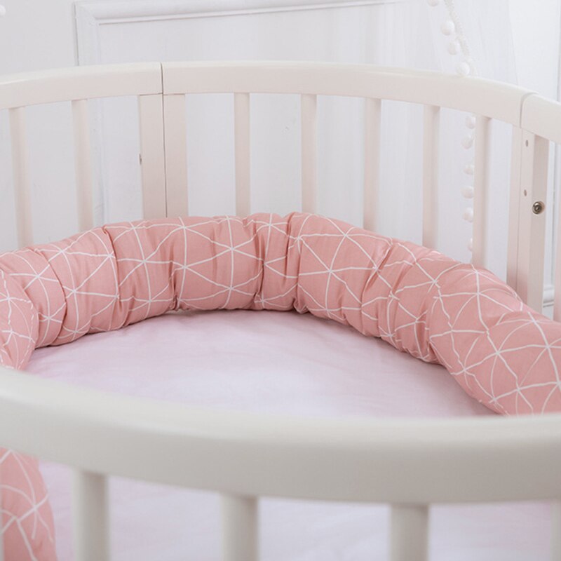 Coussin de pare-choc pour bébé 2M, coussin de protection pour bébé, berceau d'impression, autour du lit, barrière de sécurité