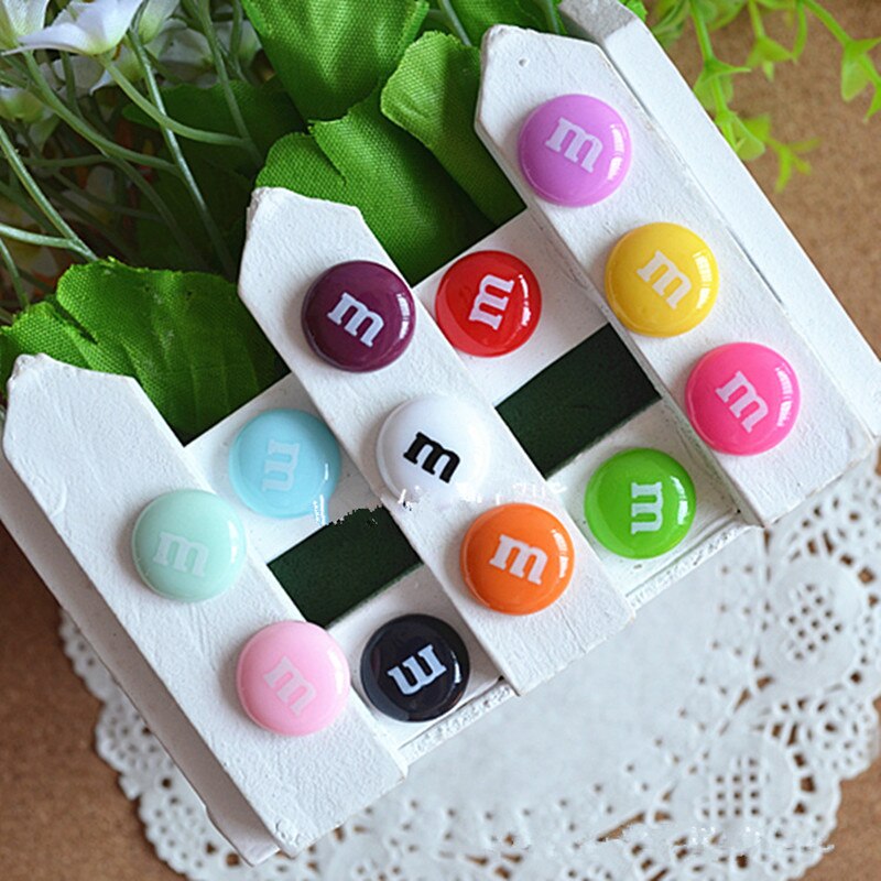 10 Pcs Slime Charm M Candy Polymer Clay Phone Case Decoration Accessory For Kids: E