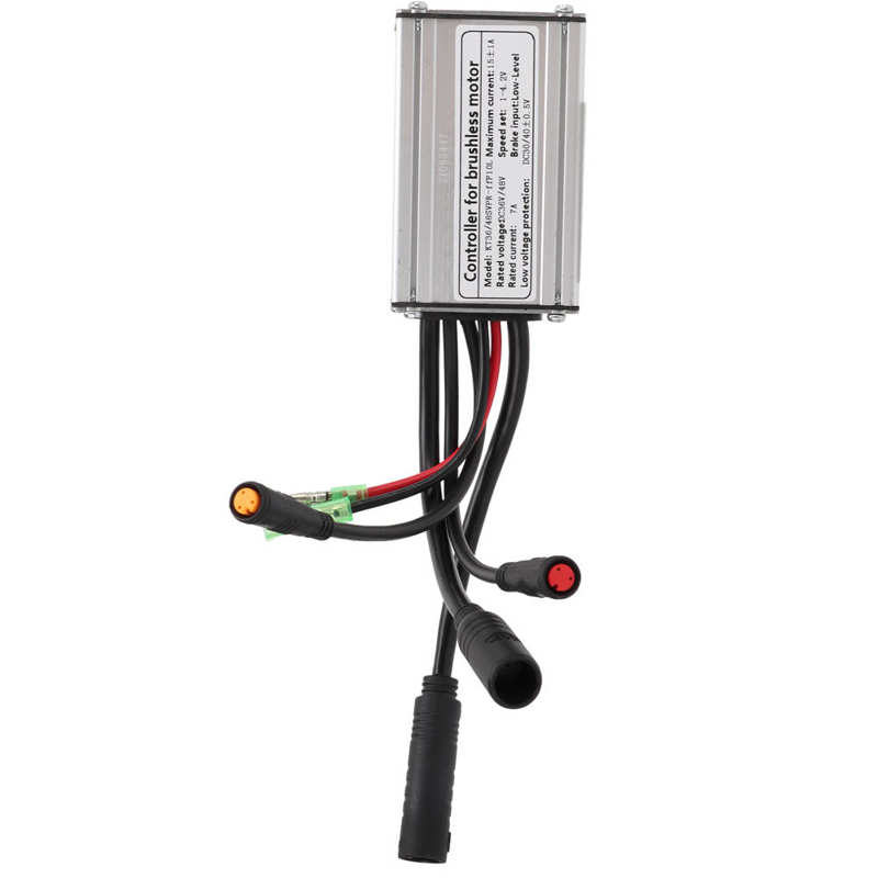 Elektrische Fiets Controller 250W Borstelloze Motor Duurzaam Sinus Controller Warmteafvoer Voor 250W Borstelloze Motor