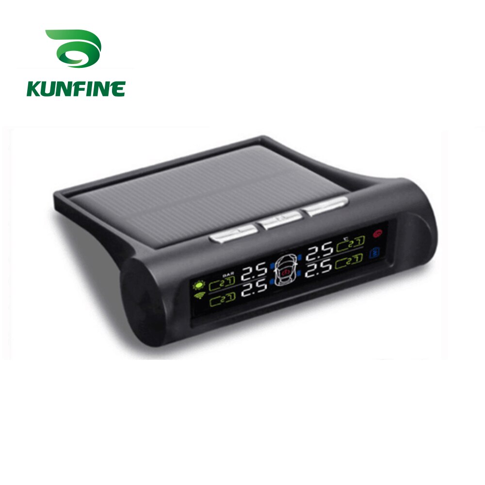 Smart Car TPMS Tyre Pressure Monitoring System Solar Energy TPMS Digital LCD Display Auto Security Alarm Systems