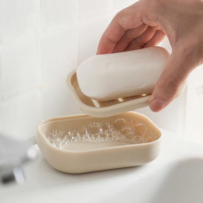 Seifenschale Drainable Schwamm Seife Bar Container Nette Katze-förmigen Kreative Wasser Ablauf Seife Tablett Waschen Schwamm Halfter Für Haushalt