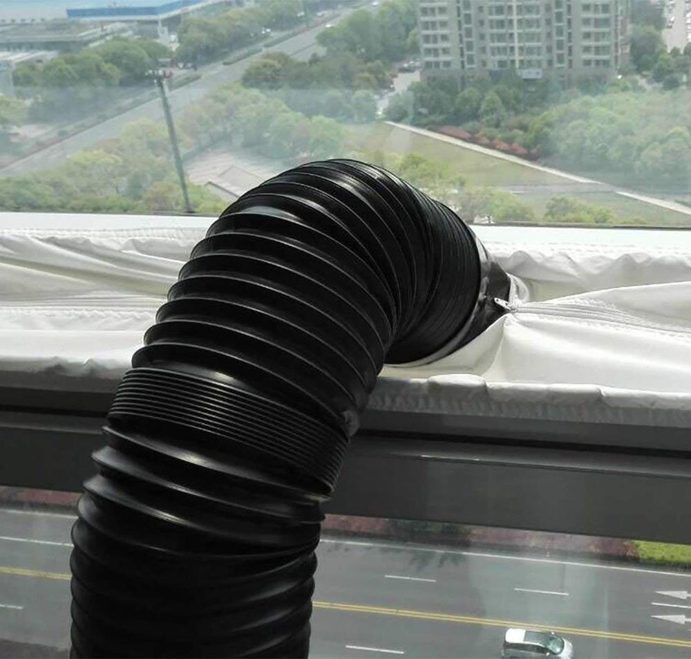 Universal air lock vindusforsegling klutplate 4 m airs stop conditioner utløpsvindu forseglingssett for mobil air conditioner