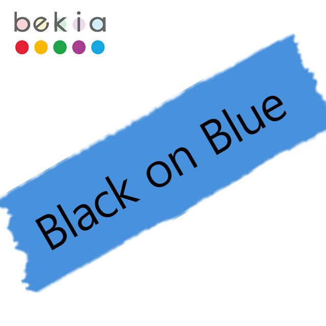 6/9/12/18mm Ribbon Labeling Tapes TZE Compatible Tze-FX231 tze-fx241 fx251 Flexible Cable Label Tape for Brother P Touch Printer: Black on Blue / 12mm