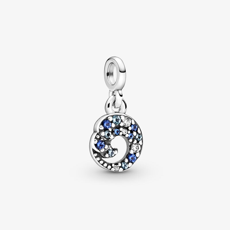 Genuine Loved Heart Ear Hoops Earrings for Women Earring with Charms for Original Millie Charm: PTC127