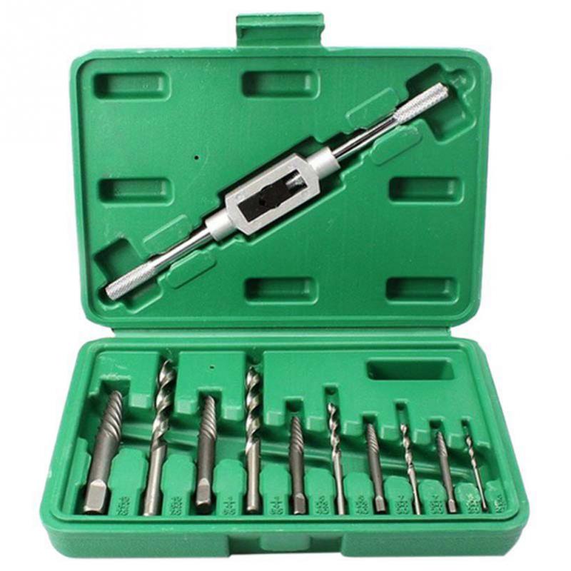 11 unids/set 3mm-10mm Broken Stud Spanner tornillo Extractor taladro fácil guía roto dañado Bolt herramientas automotrices para coches