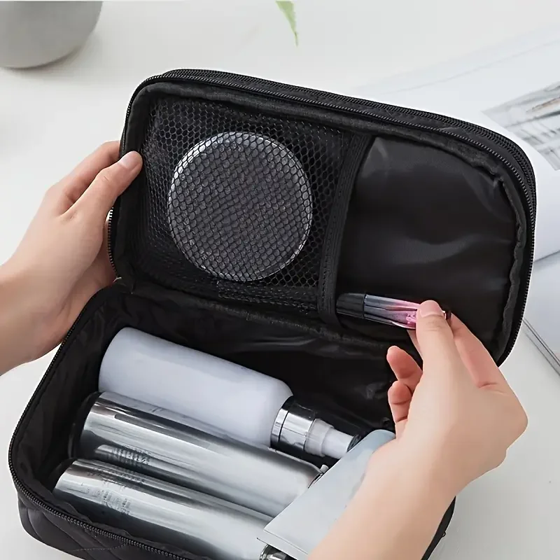 Double makeup bag Toiletry bag