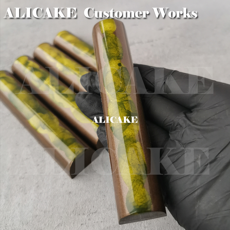 Polycarbonate Chocolate Molds Cylinder Stick Cake Chocolate Bar Tray Thick Moulds Form for Bakery Baking Mold Pastry Tools