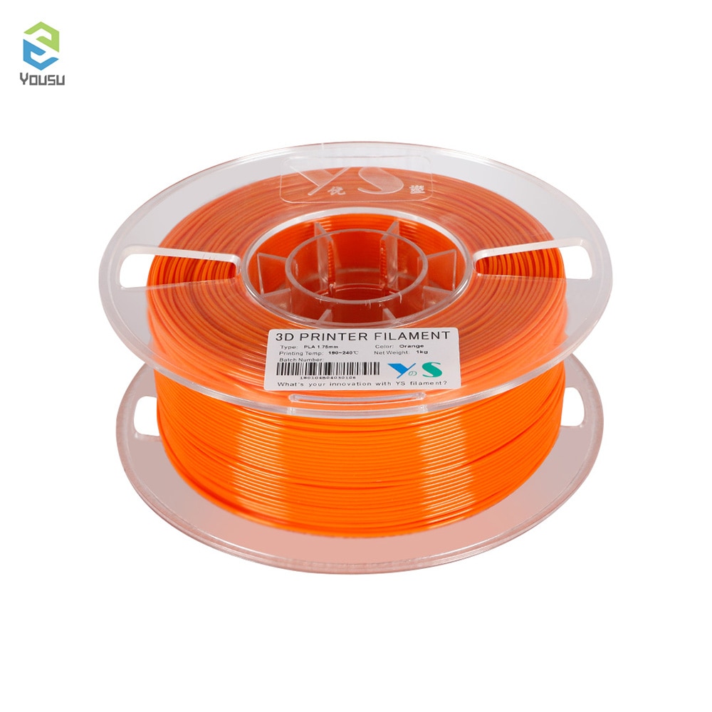 YouSu PLA/PETG Filament 1.75MM High Tenacity Dimensional Accuracy No Clogging Filaments Printing Consmables for 3D Printers