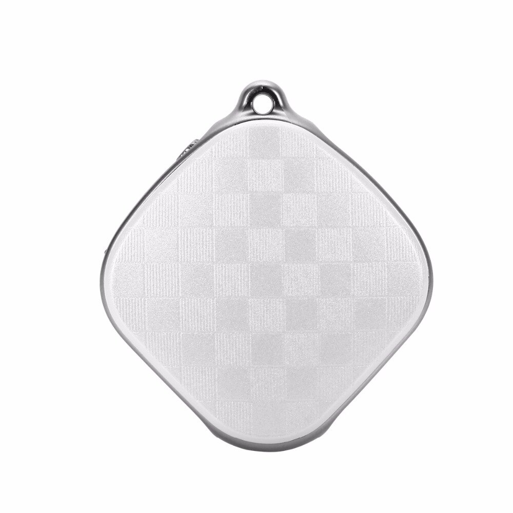 Mini GPS A9 localizador colgante SOS alarma GSM GPRS en tiempo Real Tracker para chico perro pista APP Android IOS Smartphone: white