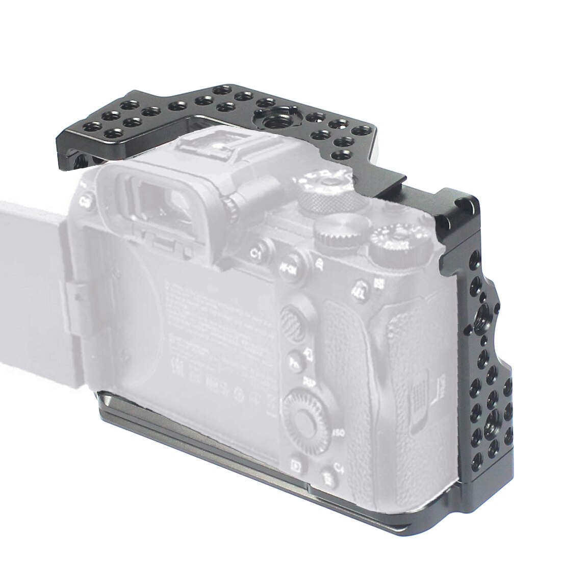 Aluminium Camera Nauwsluitend Dslr Kooi Voor Sony A7S3 Rig Quick Release L Plate Bracket Voor A7SIII
