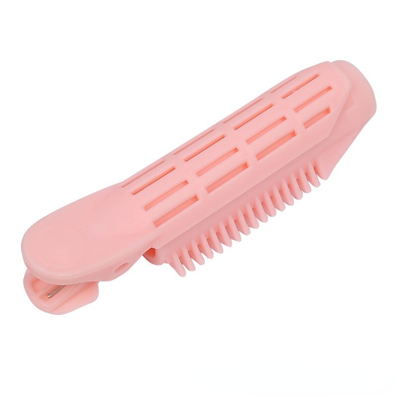 Pinzas rizadoras para el pelo, accesorios de estilismo para el cabello, Color caramelo, plástico Natural, raíz, 1/2 piezas: 1pc pink