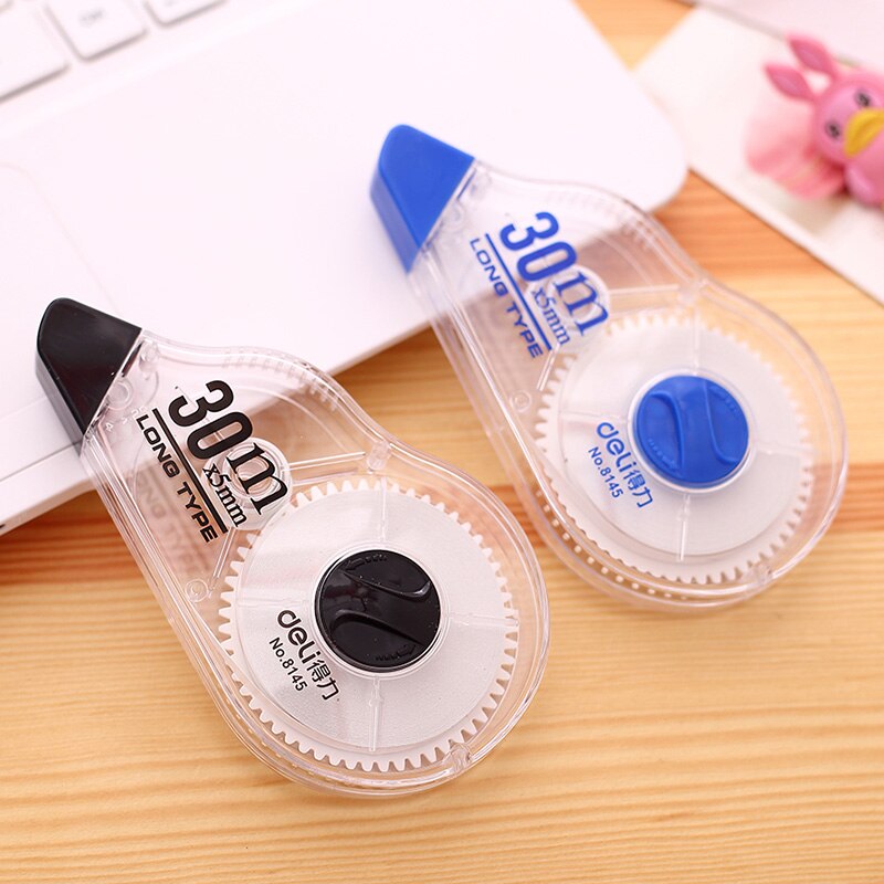 60M/pack Super Long Correction Tape White Modify Tape School Sticky Tape Correct Written Mistake Homework Test Office File 8170