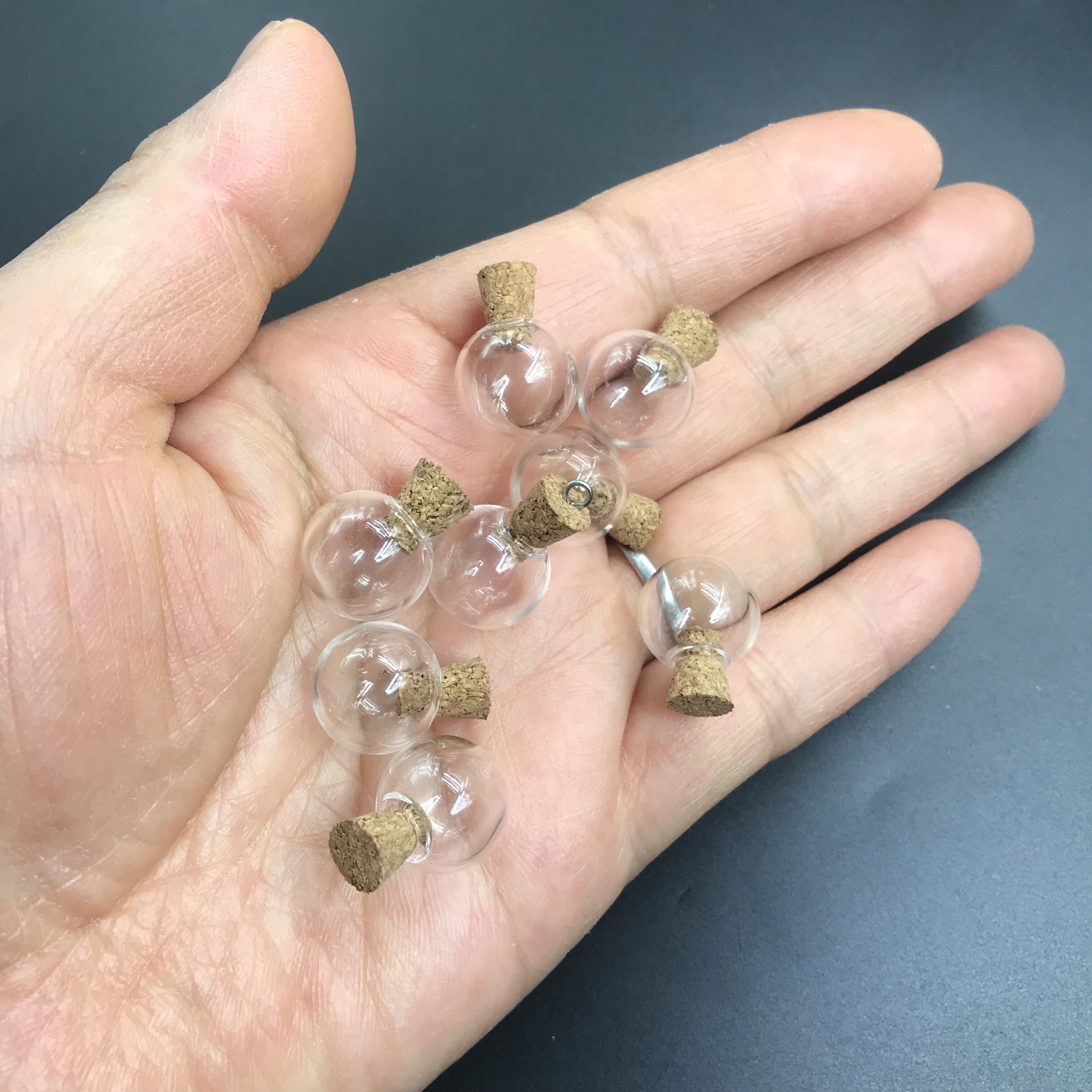 Gatuida Mini-Glaskugeln 3mm - 2000 Stück Robuste Glasperlen Labor