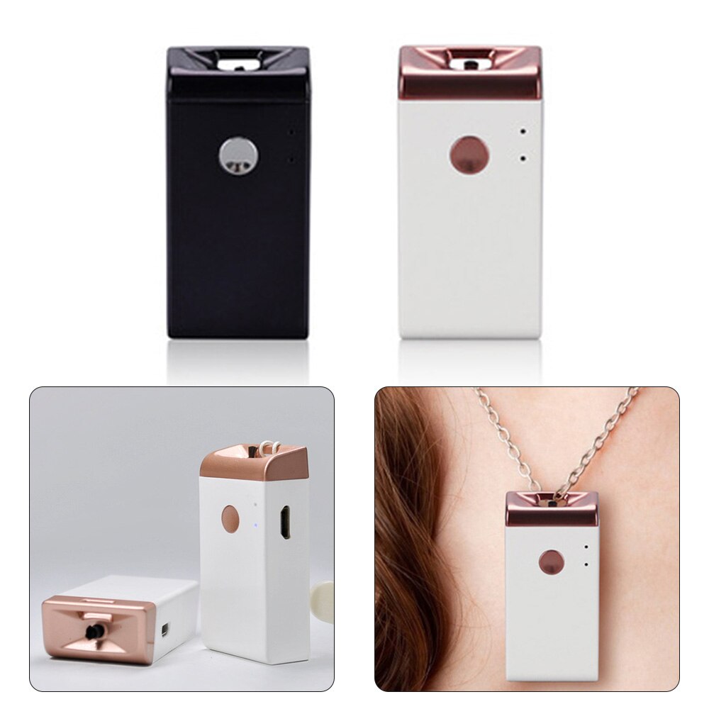 Hanging Mini Portable Ion Generator Necklace Personal Wearable Air Purifier Ionizer Negative Low Noise Air Freshner