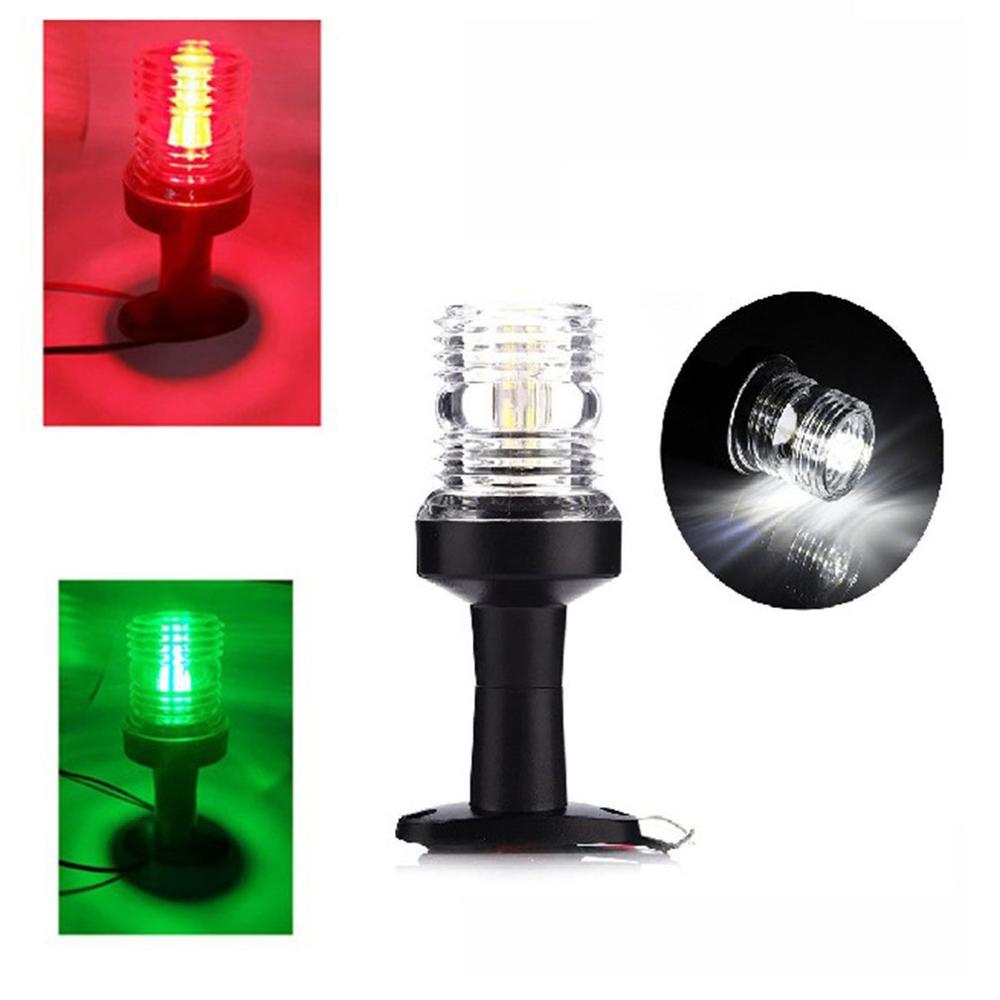 LED Marine Navigation Light 12V 24V Boat All-round light Marine Boat Singnal Light, Perfect for Pontoon Power Boat