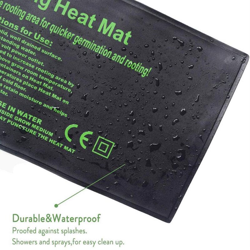 18W 220V Seedling Heating Mat 52*24CM Waterproof Plant Seed Germination Propagation Clone Starter Pad 220V Garden Supplies