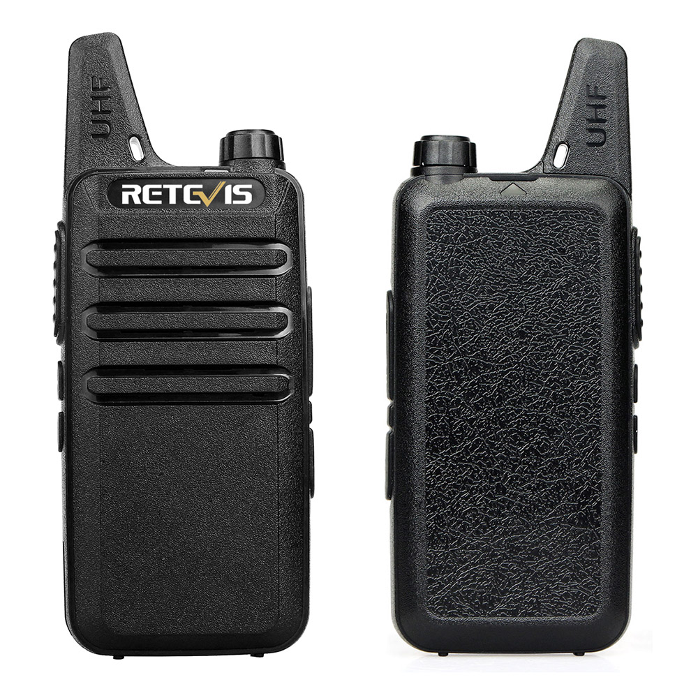 2 stücke Retevis RT22 Handheld Gegensprechanlage Tragbare Wiederaufladbare Walkie Talkie UHF 400-480 mhz 2 Watt 16 Kanäle VOX PTT Zwei-Weg Radio einstellen