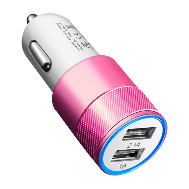 Mini USB Auto Ladegerät Für praktisch Tablette GPS 3,1 EINE Schnelle Ladegerät Auto-Ladegerät Dual USB Auto Telefon ladegerät Adapter in Auto Adapter