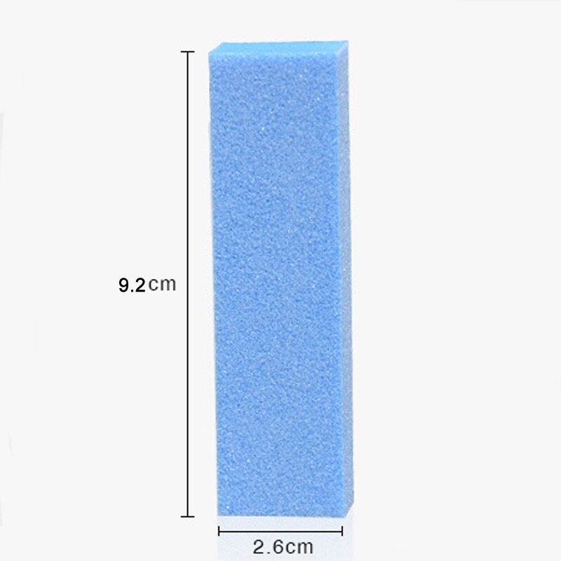 Bloc de ponçage pour vernis à ongles, couleur bonbon, 4 côtés, lime à ongles, outils de soins pour manucure et pédicure, Gel acrylique UV, 5 pièces/lot