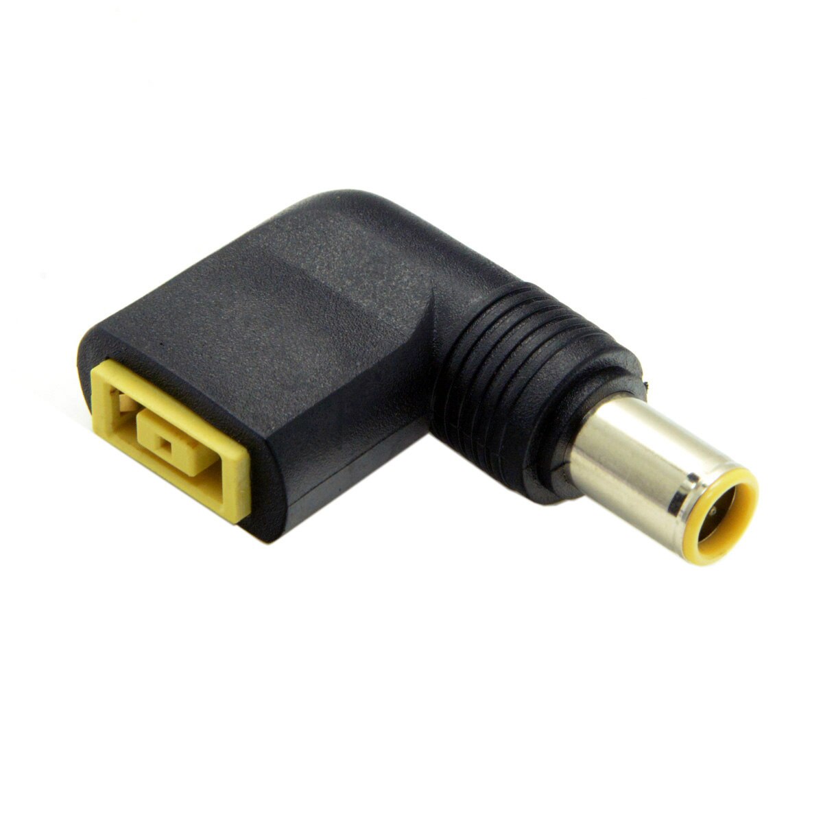 CY DC 7.9*5.4mm DC Plug to Rectangle Female Charger Power Adapter 90 Degree Angled for Lenovo ThinkPad X1 Carbon Laptop