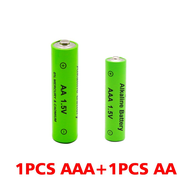 AA+AAA 100% 1.5V Rechargeable AA Battery AAA Alkaline 2100-3000mah For Torch Toys Clock MP3 Player Replace Battery: 1AA-AAA