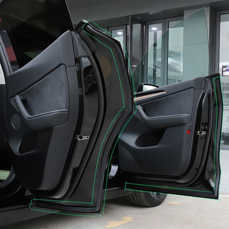 Car Whole Vehicle Airtight Sound-Proof Strip Noise Insulation Weather Strip Sealing for Tesla Model Y