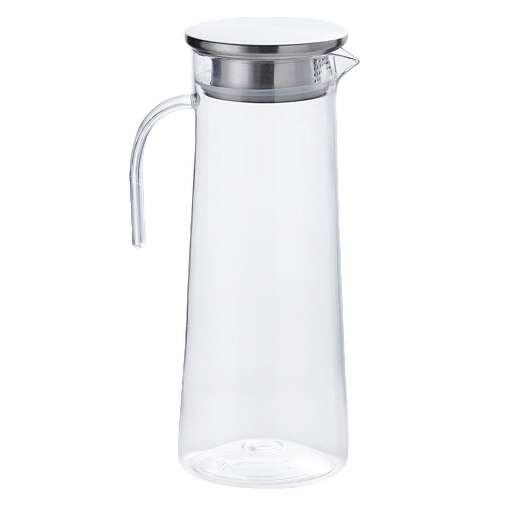 Clear Water Pitcher Acrylic Ice Water Pitcher Kitchen Beverage Pitcher Drinking Pitcher with Lid