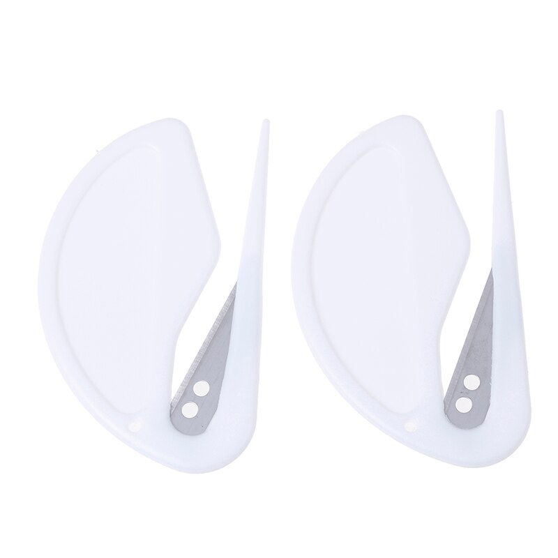 2 Stks/partij Briefopener Mail Envelop Opener Veiligheid Papers Bewaakt Cutter Blade Kantoor Apparatuur