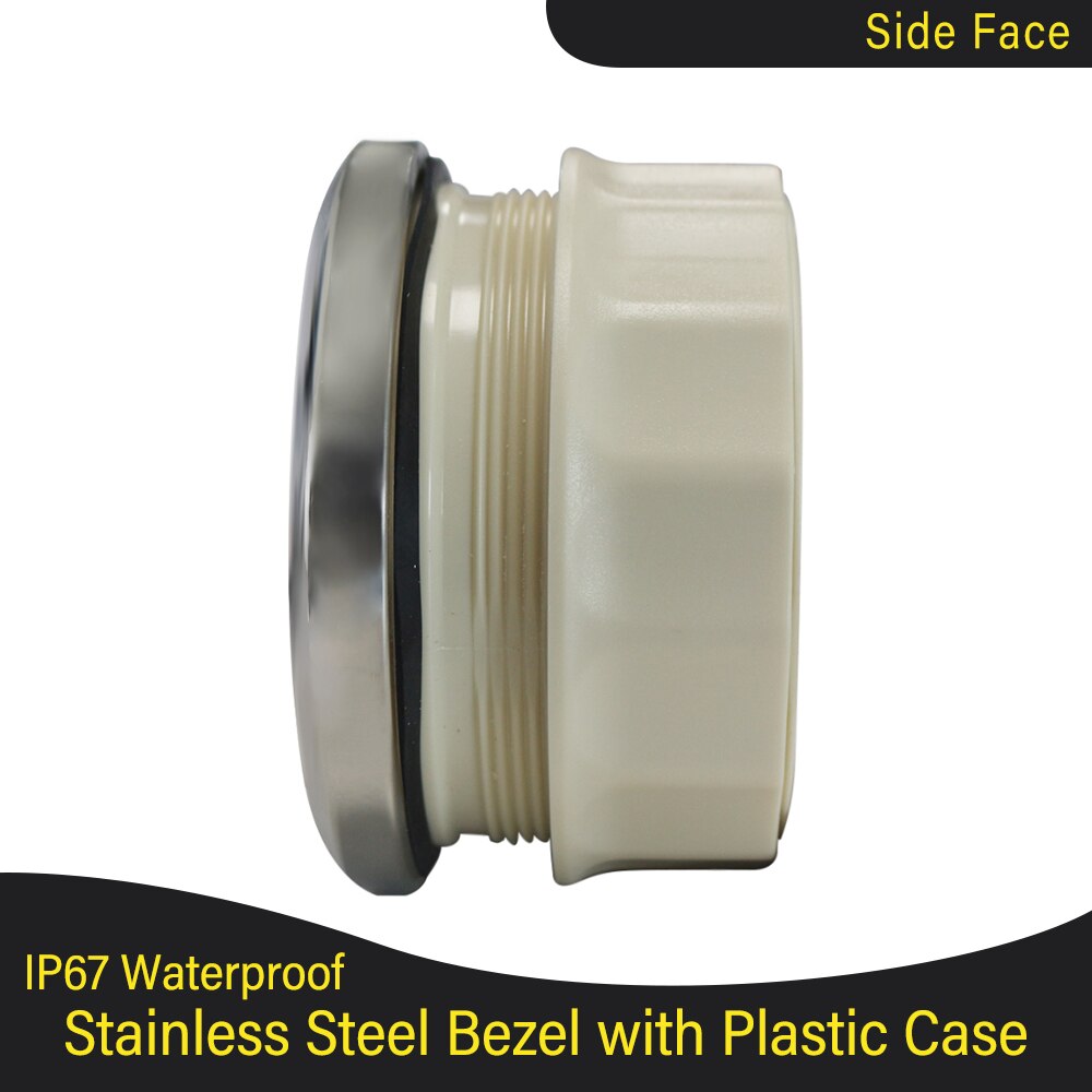 0-160MPH GPS Speedometer with Red/Yellow Backlight for Car Motorcycle Boat Total Mileage 0-999999miles Adjustable 85mm 9-32V