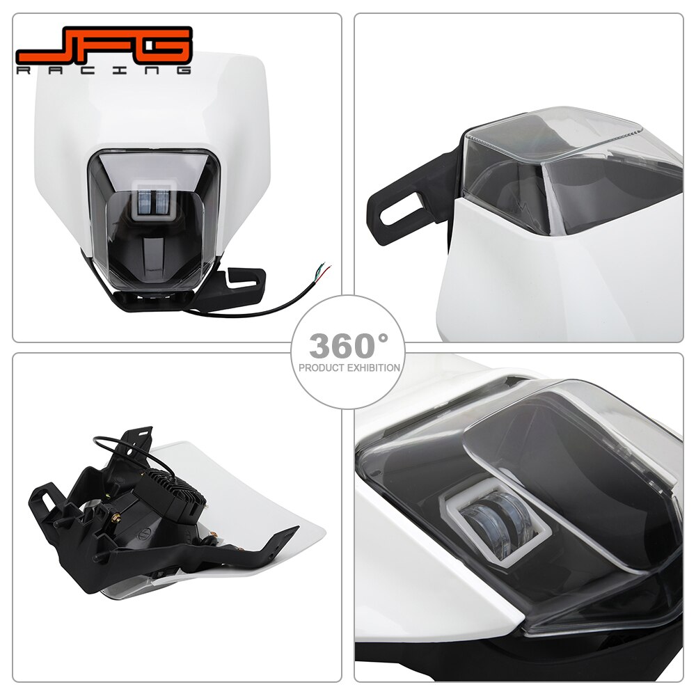 Motorcycle LED Headlight Headlamp Head Lamp Light For Husqvarna FC FE FX TC TE TX 125 250 300 350 450 501 FE250 FC250 TE300