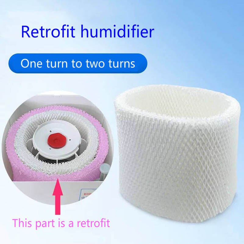 Misou humidifier filter enhanced retrofit filter