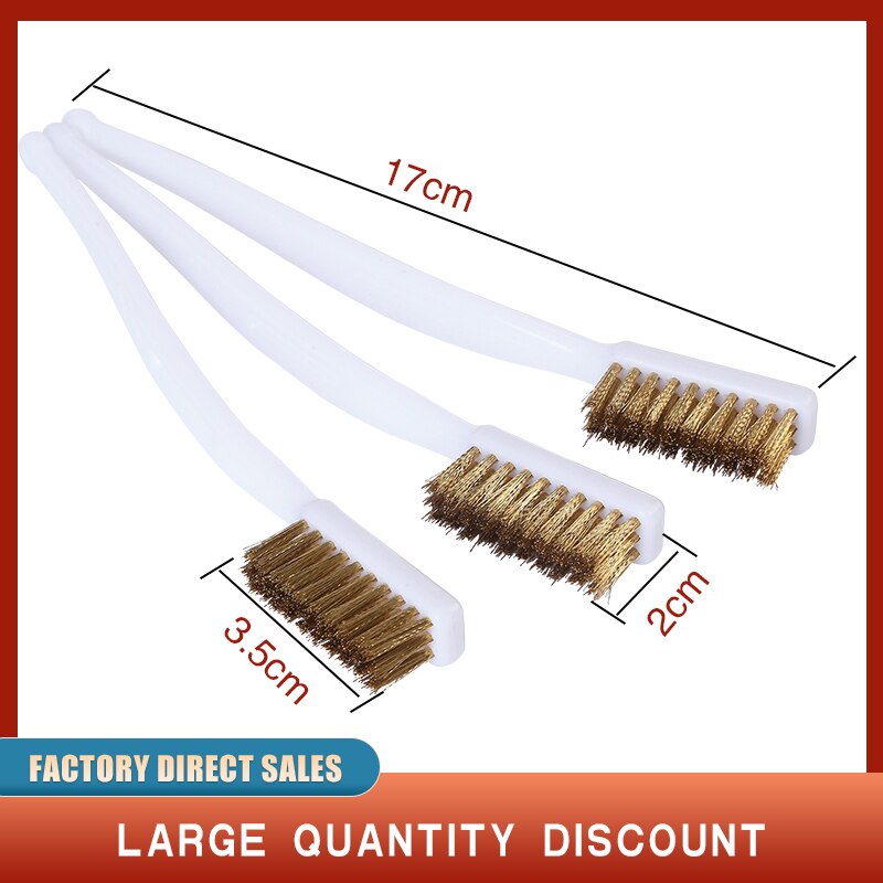 5 IN 1 Cross Wrench Set Nozzle Spanner Socket for 3D Printer Cleaner Tool Nozzles Toothbrush Copper Brush Cleaning Parts Hotbed