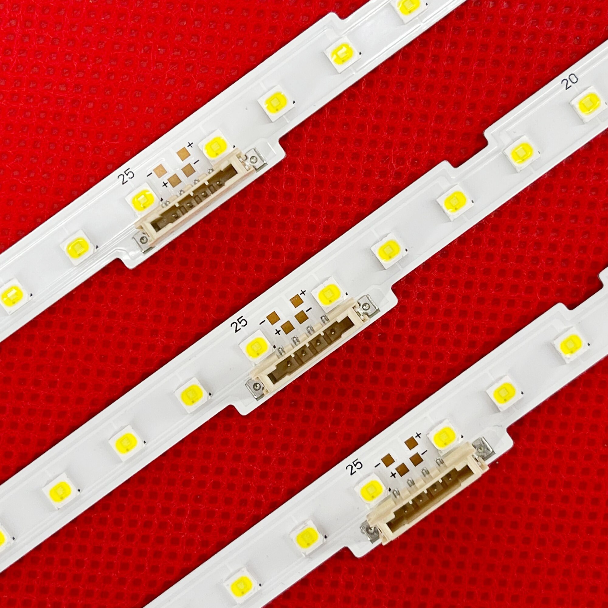 3Pcs Led Backlight Strip Voor UN75NU7100 UN75NU6900 UN75NU6950 UN75NU7200 BN96-46078A UE75NU7100 UE75NU7200 UE75NU7170 UN75RU7100