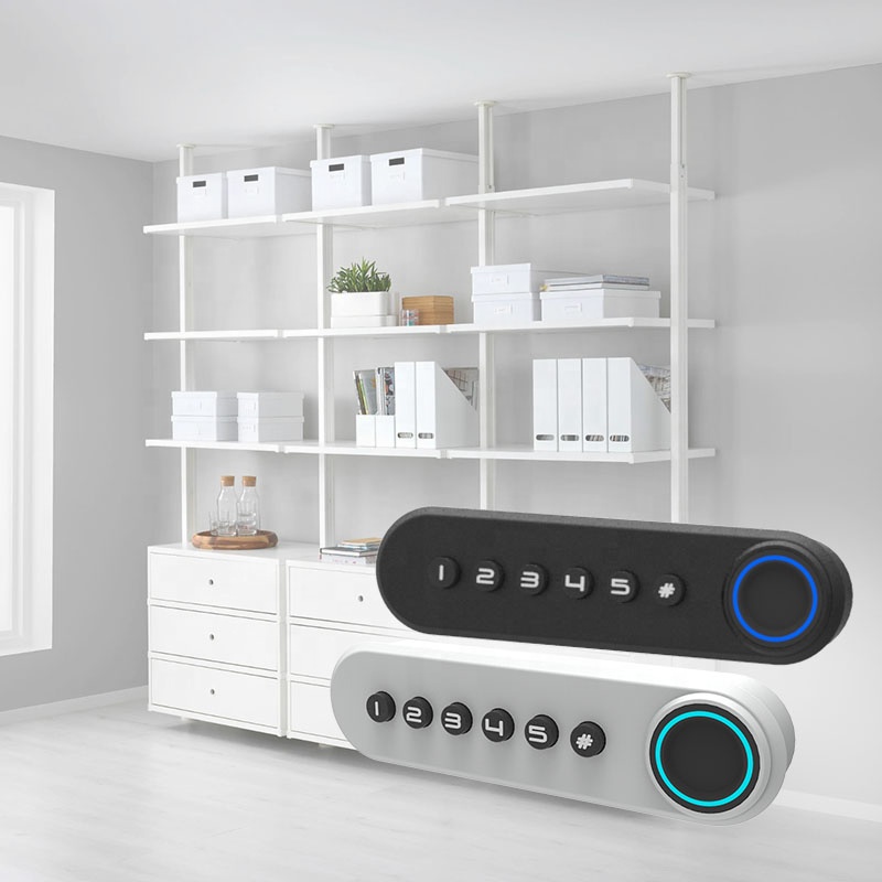 Biometric Fingerprint cabinet lock Password Zinc alloy 20 users Electric lock USB Drawer/showcase/Office File/Cupboard locker