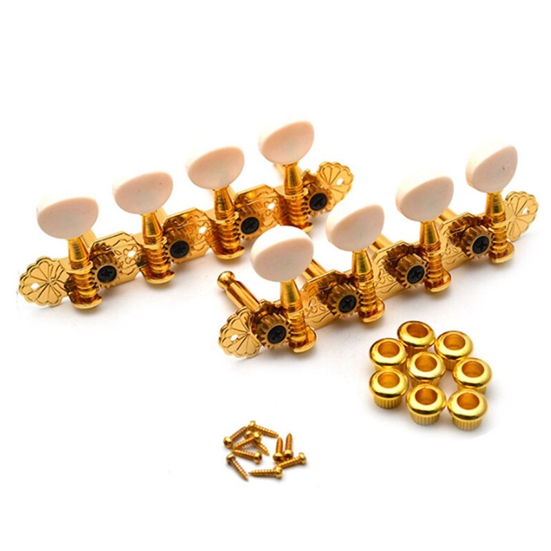 Mandolin Tuning Keys Machine Heads Tuners Tuning Keys Pegs for Mandolin Instrument: Golden